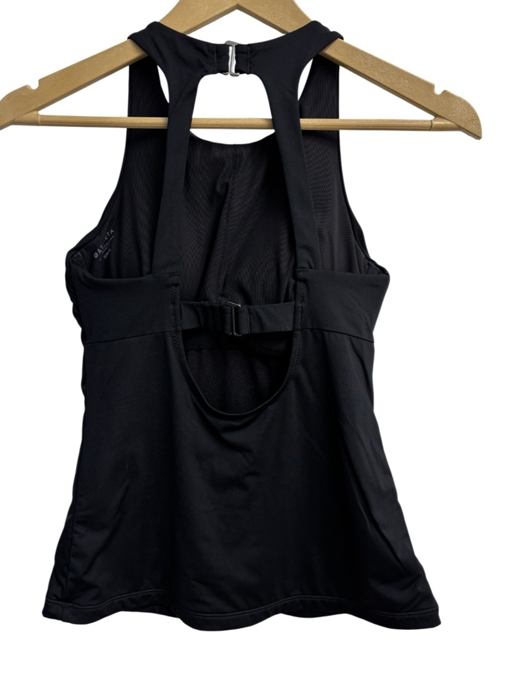 Athleta | Maldives High Neck Underwire Tankini Top Black | 32B/C | Swimwear - Picture 7 of 7